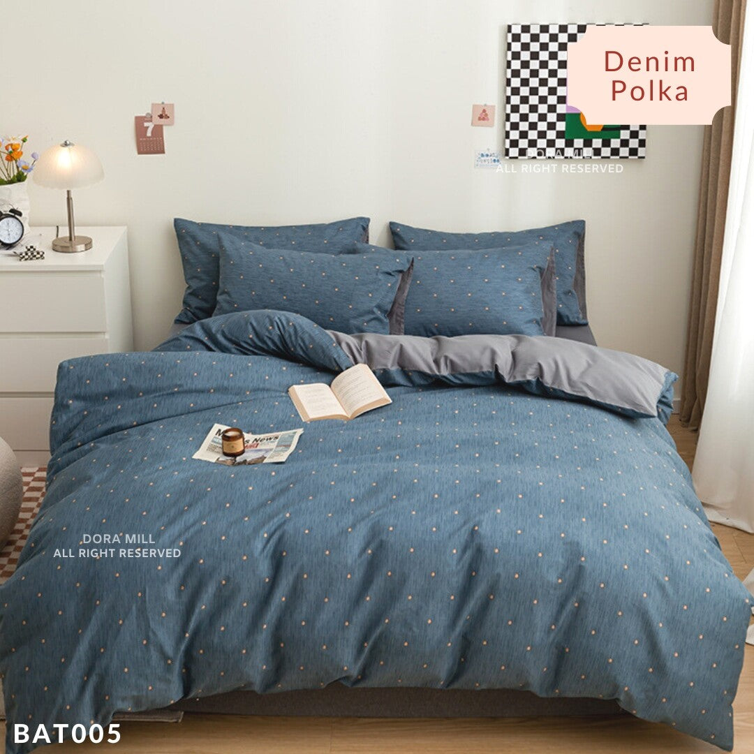 Denim Polka queen 4 in 1