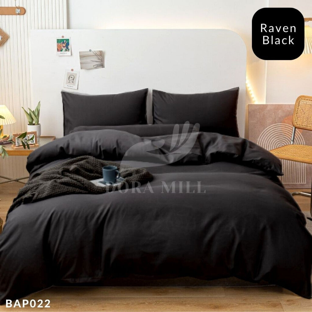 Plain - Raven black queen 4 in 1