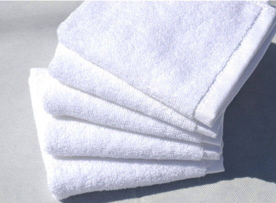 White Face Towel