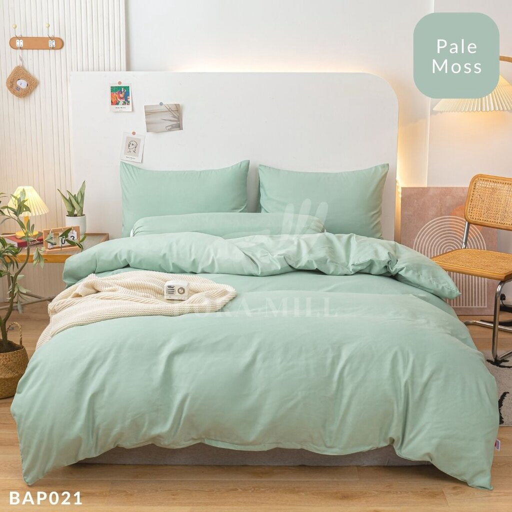 Plain -  Pale moss King 4 in 1
