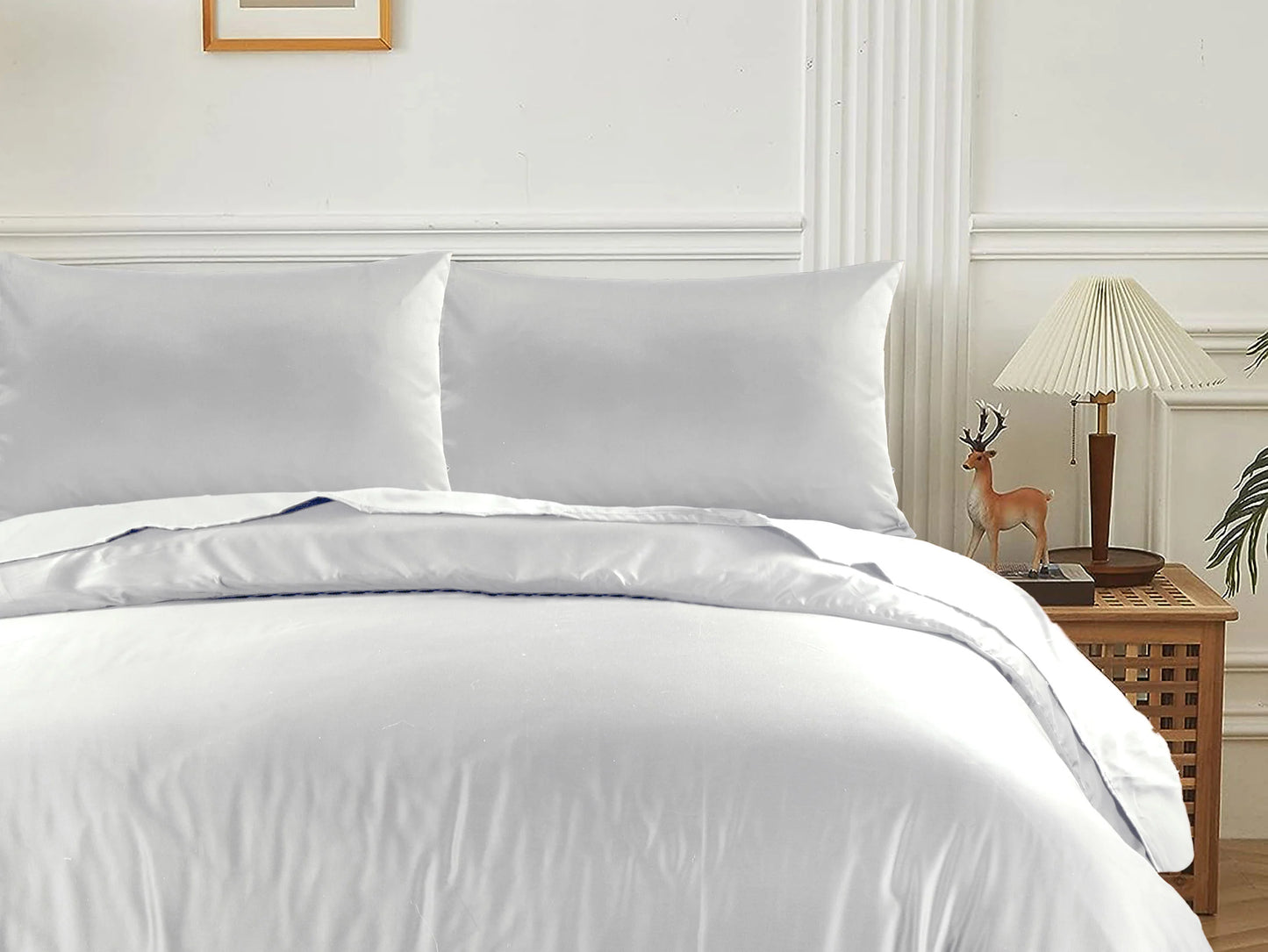 White Quilt Cover (King)